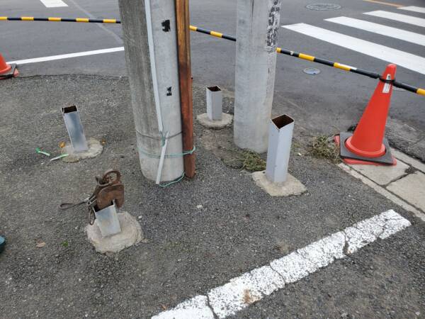 看板基礎撤去埼玉県